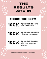 Secure The Glow Tacky Hydrating Primer with BOBA Complex